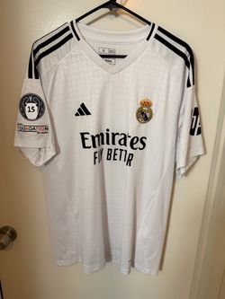 Real Madrid soccer jersey