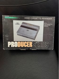 Video Cassette Rewinder