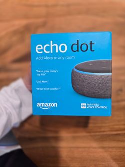 Amazon Echo Dot (3rd Generation) Smart Speaker - Charcoal