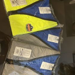 Three  Ergodyne Cool Its Evaporation Vests…Brand New 