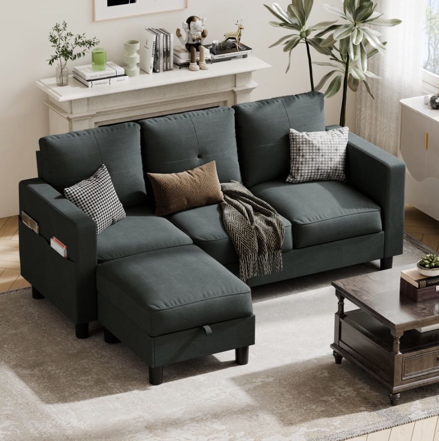NEW Small 3 Seat Couch! Still In Box!!