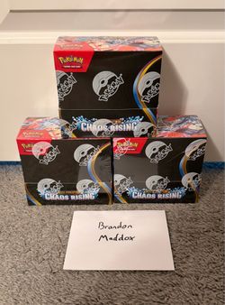 Pokemon Chaos Rising Booster Box New Sealed