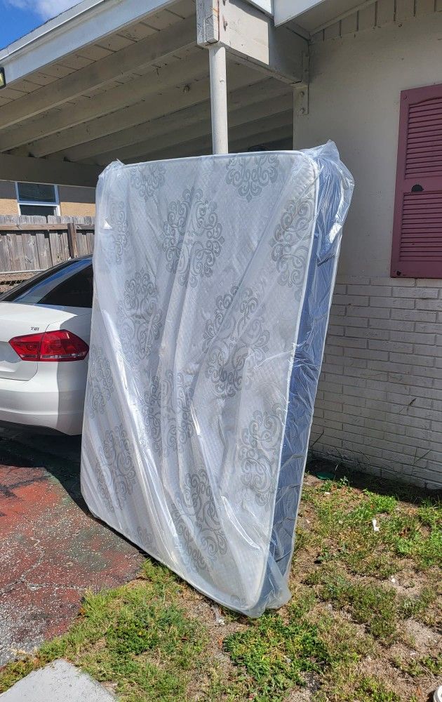 NEW QUEEN MATTRESS and BOX SPRING. Bed Frame Sold Separately