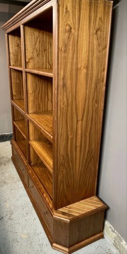 Custom made Solid Walnut Bookcase