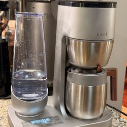 Cafe Grind & Brew Smart Coffee Maker with Thermal Carafe - Stainless Steel