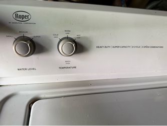 Washer and dryer