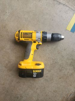 dewalt 18 volt drills // Not 20 volt