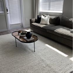 Beautiful braided  Wool Rug 