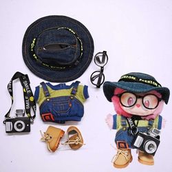 5 pcs Clothes Set For 17cm Doll Labubu