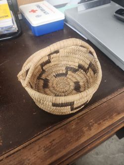 Papago Basket Genuine Real Authentic