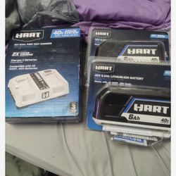 Hart 40v  Power Setup Brand New 