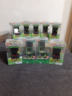 TMNT Turtle Fighter Boredwalk World's Smallest Tiny Arcade New