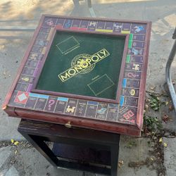 Antique Monopoly Board