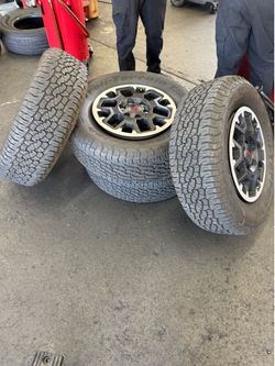 Tacoma TRD “17” wheels and tires