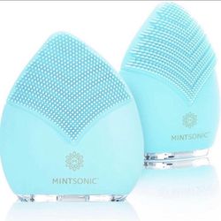 Luxury Facial Cleansing Brush | MINTSONIC