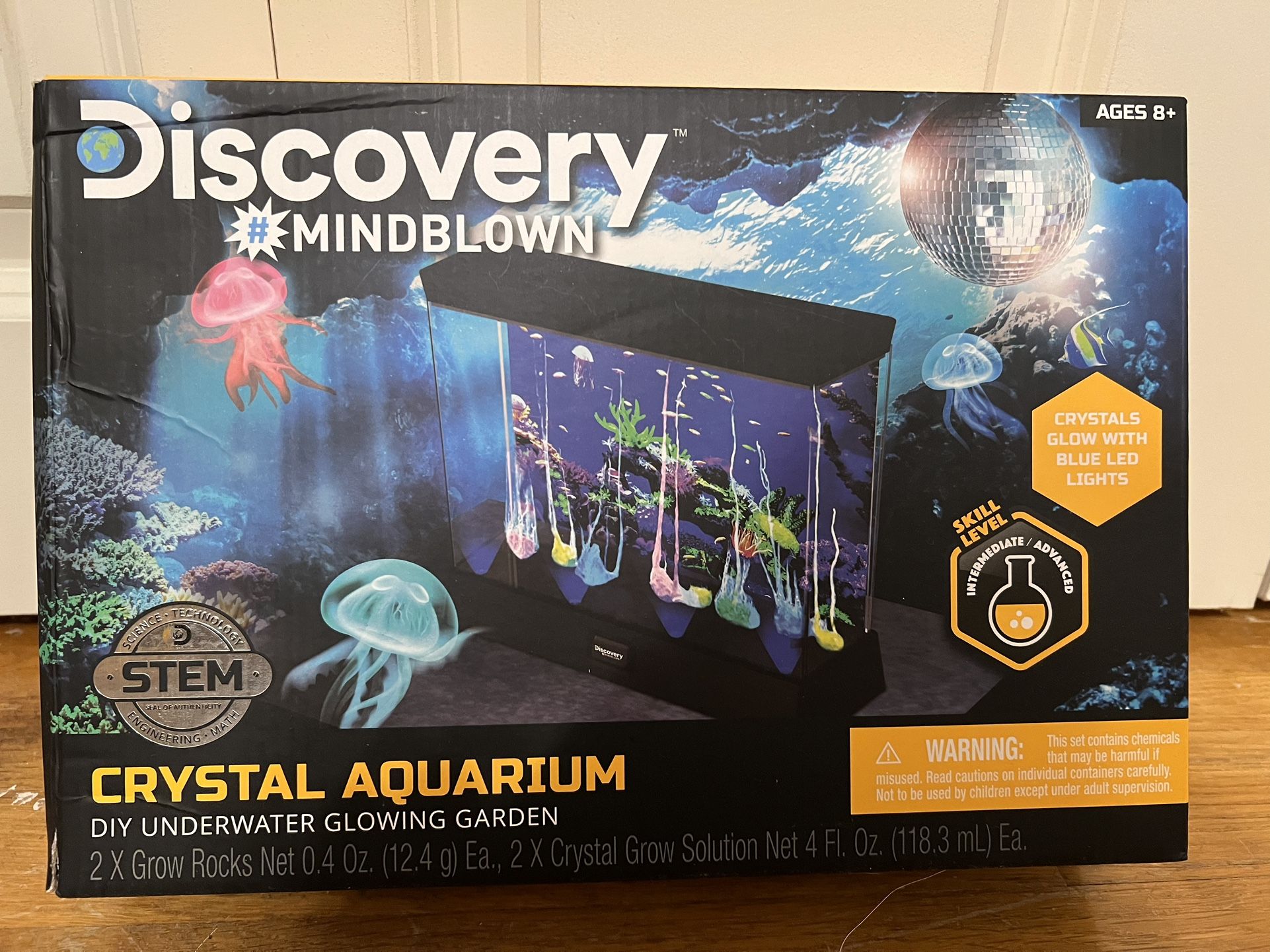 Discovery Toy Crystal Aquarium, NEW