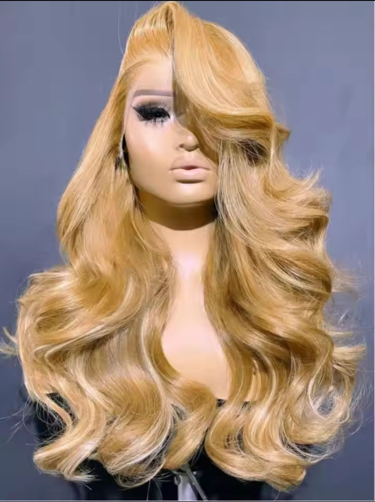 “36” Human Hair Wig Wigs