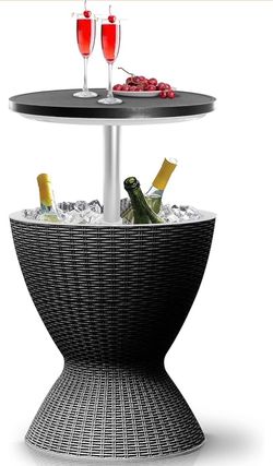 Side table patio coolers
