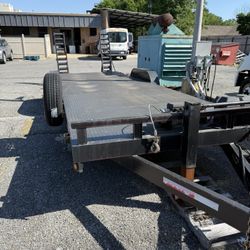 Large Flatbed Trailer 