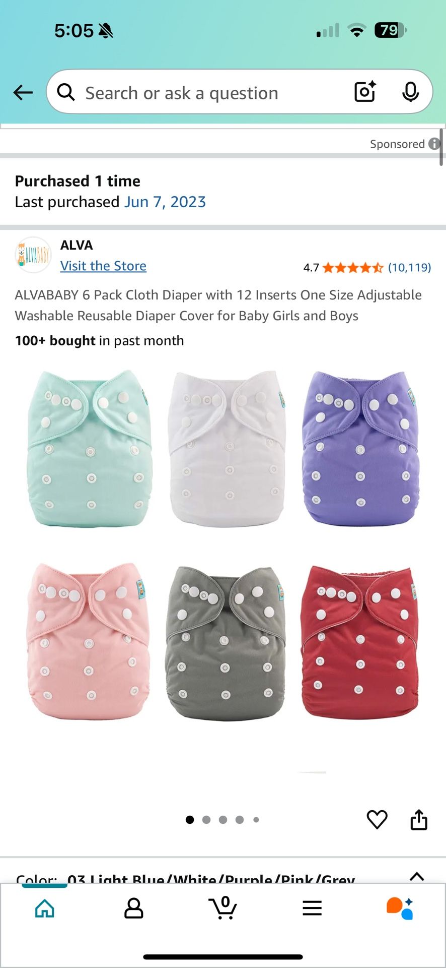 Alvababy Cloth Diapers 