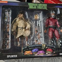 NECA TMNT Movie Splinter and Shredder - 2pack
Box is a little old