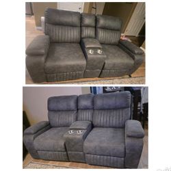 Grey Couch Set