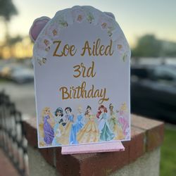 Princesses Centerpices Centro’s De Mesa 