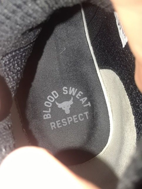 The rock Under Armour Shoes