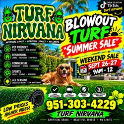 Weekend turf blowout sale 9/26