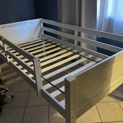 Twin Bed Frame With Twin Matress