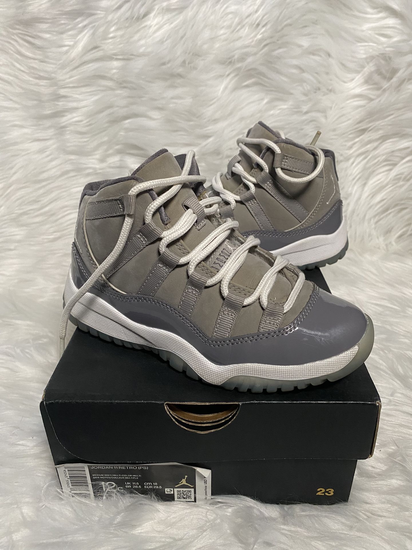 Used Jordan 11 Retro Cool Grey Used Ps Size 12c