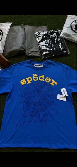 Blue SP5DER shirt XL