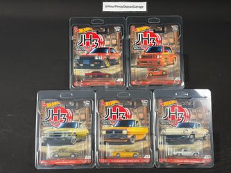 Hot Wheels - Japan Historics 3 JH3 #1-5 FULL / COMPLETE SET - Nissan, Honda, Datsun, Mazda (FPY86)