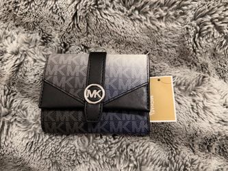 Michael Kors wallet Greenwich Medium Ombré Signature Logo  tri-fold wallet