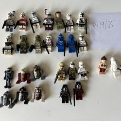 Rare Star Wars Minifigure Lot (all in excellent condition) 