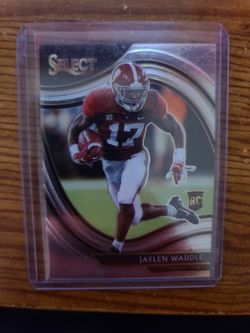 JAYLEN WADDLE 2021 Chronicles Draft Picks Select Silver Prizm Rookie Card