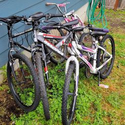 4 Bikes For Sale 