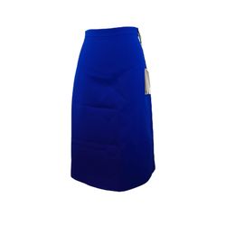 Gucci Women Blue Silk Skirt 