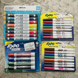 Markers Lot – EXPO & Pen+Gear