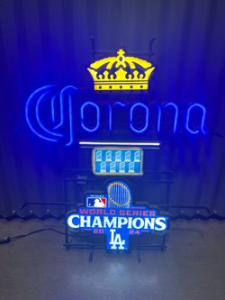 dodgers sign corona extra beer sign neon led Bobble head los angeles