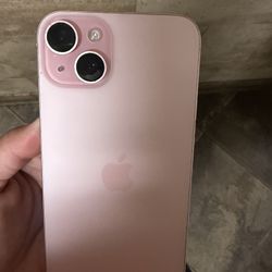 Pink iPhone 15 Plus 