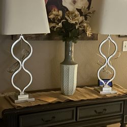 Farmhouse Tall Table Lamps Decor