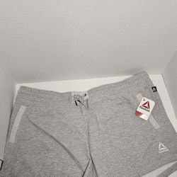 Womens 3XL Reebok Grey Heather Renew Fit Shorts 