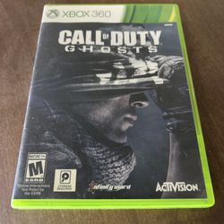 XBOX 360 CALL OF DUTY GHOST 2 DISK SET