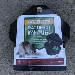 Gold Key Rat Depot Bait Station-NEW