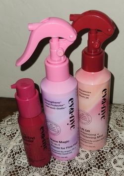 X3 NEW EVA NYC HAIR CARE MANE MAGIC 10-IN-1 PRIMER LIFT OFF VOLUMIZING MIST SPLIT END MENDER SALON PROFESSIONAL HAIR CARE STYLING PRODUCT BUNDLE