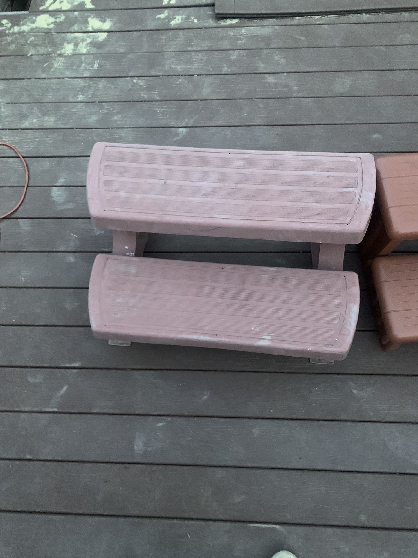 TWO STEP POOL CHAIRS