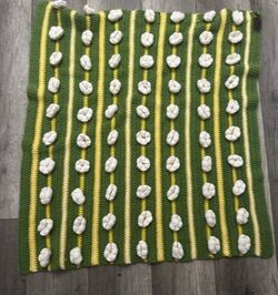 Crocheted Magnolia Blanket