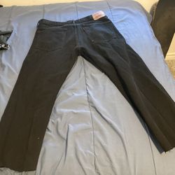 Straight fit 505 black levi jeans 36X29
