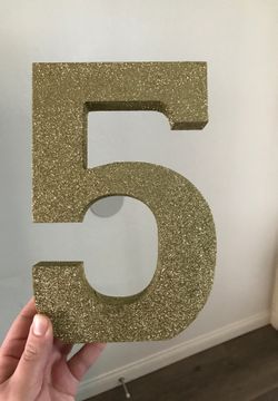 Gold number 5